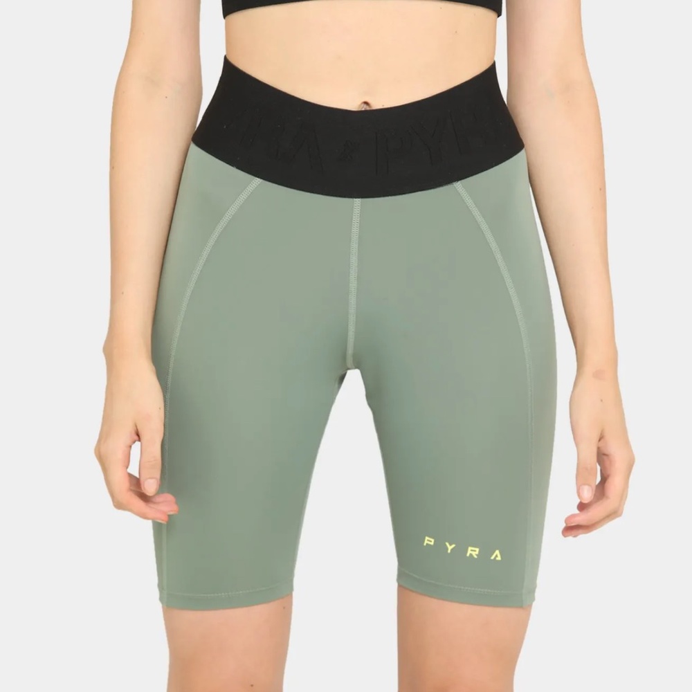 PYRA Shorts luxury Italian Eco Fabric High Waist M